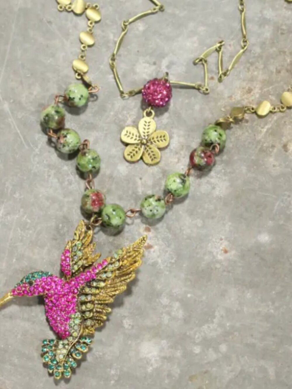 Hummingbird Necklace
